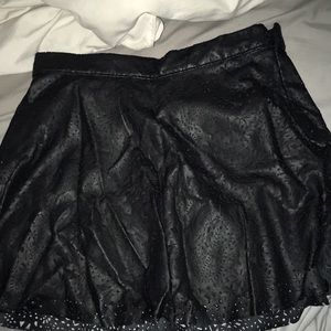 Black skirt